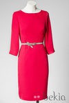 Vestido tubo rojo de Caramelo by Antonio Pernas