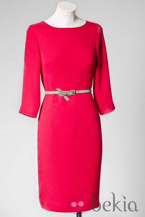 Vestido tubo rojo de Caramelo by Antonio Pernas