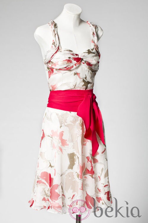 Vestido de estampado floral de Caramelo by Antonio Pernas
