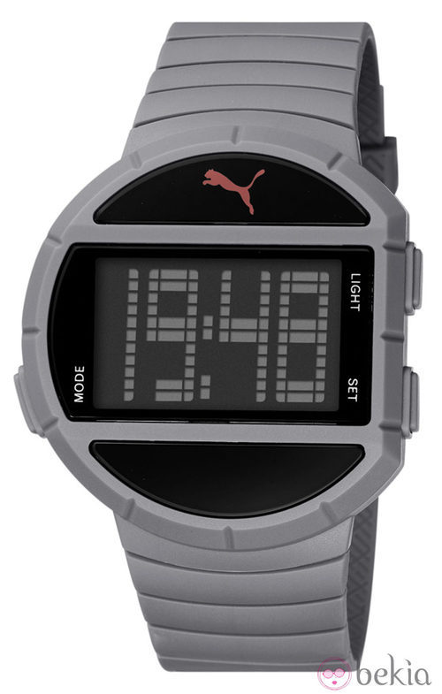 Reloj deportivo 'Half Time' de la firma Puma en color gris