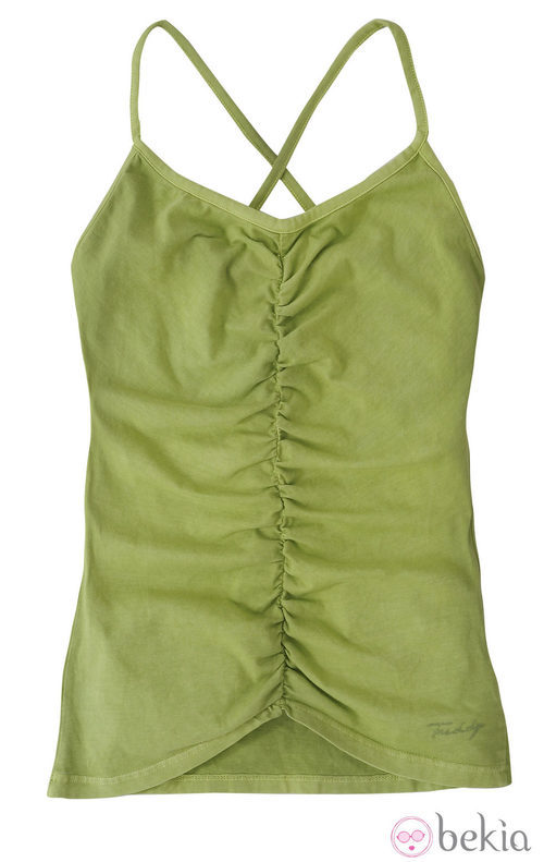 Camiseta verde de la línea Sport Fashion para primavera/verano 2012 de Freddy