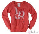 Sudadera roja de la línea Sport Fashion para primavera/verano 2012 de Freddy