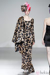 Vestido con animal print de Elisa Palomino en la Madrid Fashion Week