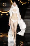 Conjunto de lencería blanco de Andrés Sardá en Fashion Week Madrid
