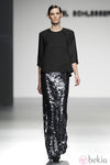 Falda larga de paillettes de la colección otoño/invierno 2012/2013 de Ángel Schlesser