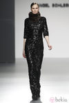 Vestido largo de paillettes de Ángel Schlesser en Fashion Week Madrid