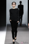Look total black de Miguel Palacio en Fashion Week Madrid