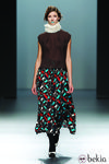 Falda larga con estampado calendoscópico de la colección Otoño/Invierno 2012/2013 Lemoniez