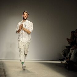 Simon Porte Jacquemus en Paris Fashion Week 2014