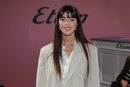 Violeta Magriñán en el desfile otoño/invierno 2021 de Etam en Madrid