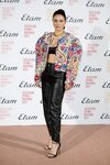 Blanca Suárez en el photocall del desfile otoño/invierno 2021 de Etam en Madrid