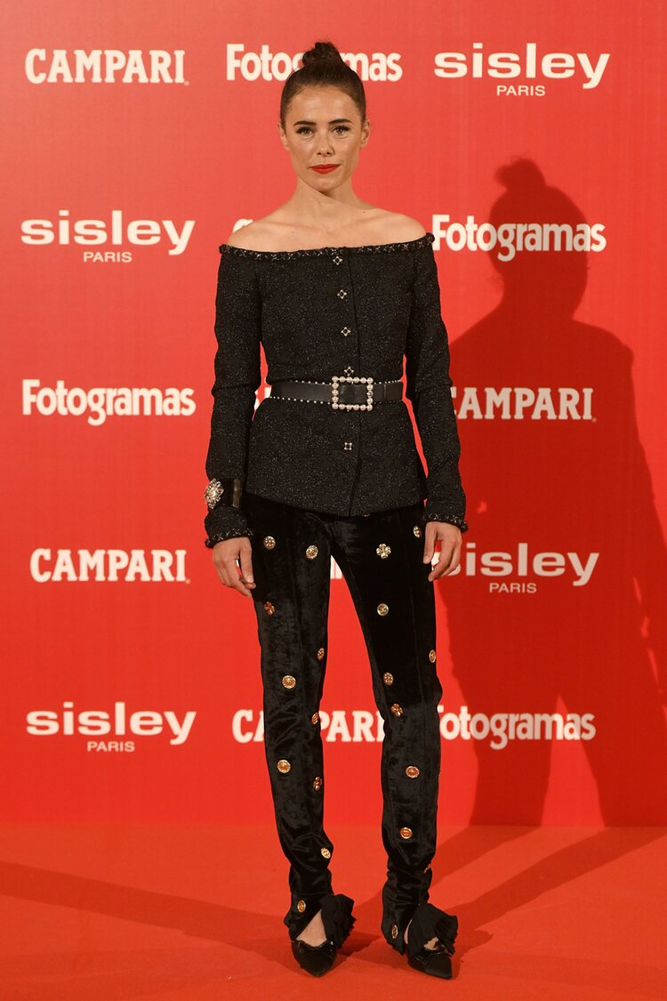 Patricia López de Chanel Arnáiz en los premios Fotogramas de Plata 2020