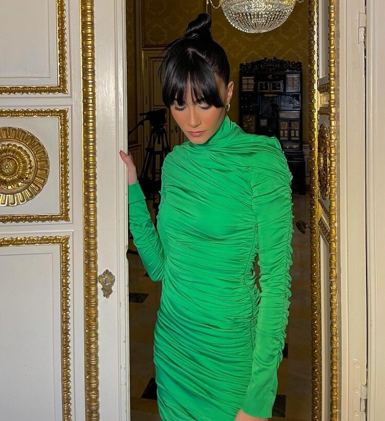 Aitana con un vestido de Stella McCartney en el encuentro de premiados de los Ondas 2021