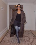 Kim Kardashian con un total look de Balenciaga en Nueva York