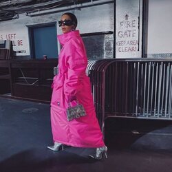 Kim Kardashian de Balenciaga en los ensayos de 'Saturday Night Live'