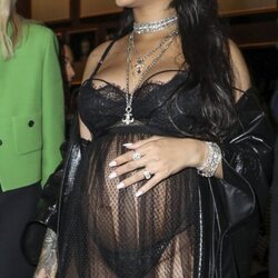 Rihanna en el desfile otoño/invierno 2022/2023 de Dior