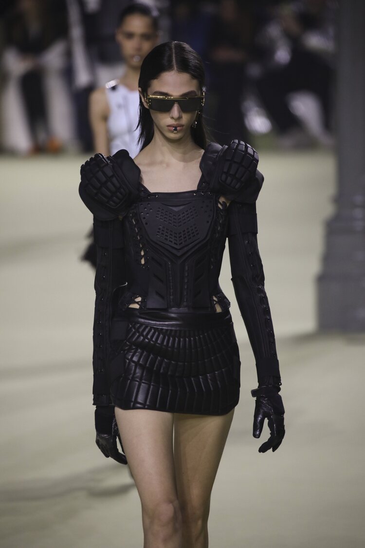 Vestido de la colección otoño/invierno 2022/2023 de Balmain