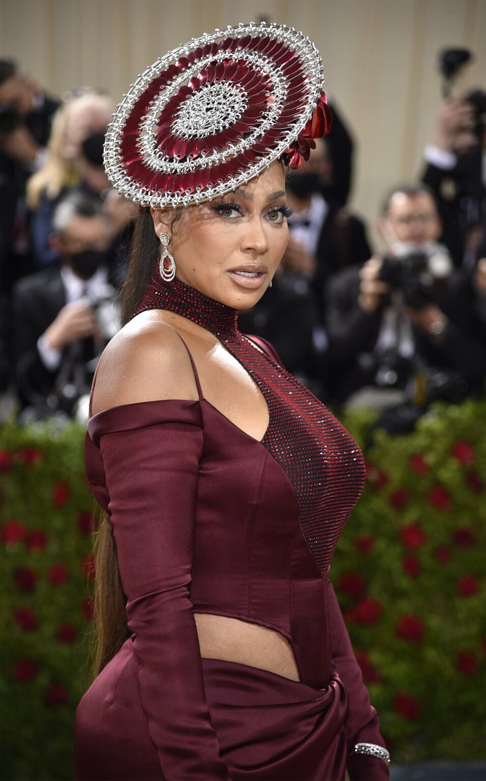 LaLa Anthony de Laquan Smith en la MET Gala 2022