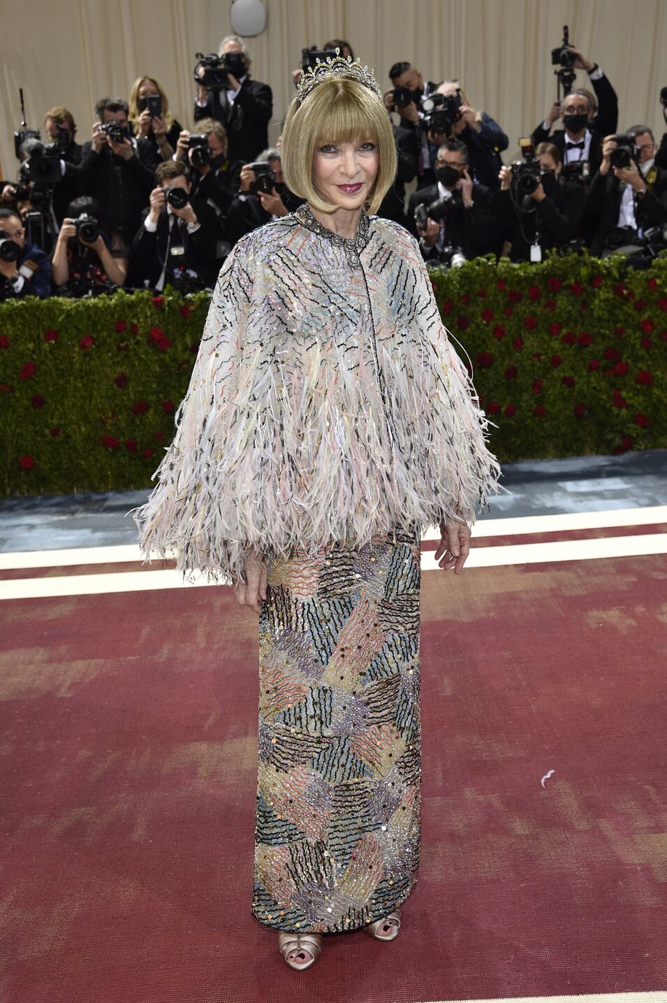 Anna Wintour de Chanel en la MET Gala 2022