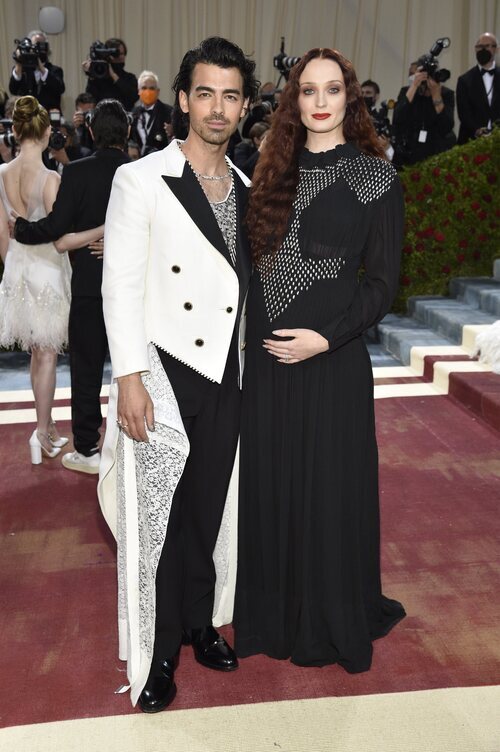 Joe Jonas y Sophie Turner en la MET Gala 2022