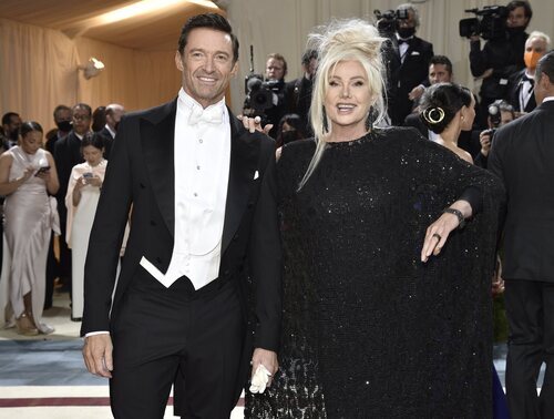 Hugh Jackman y Deborra-Lee Furness de Tom Ford en la MET Gala 2022