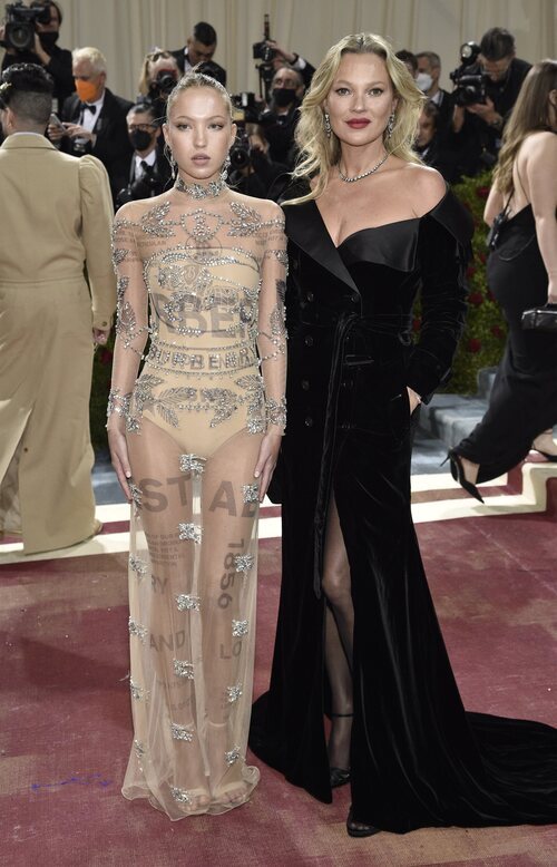 Kate Moss y Lila Grace en la MET Gala 2022