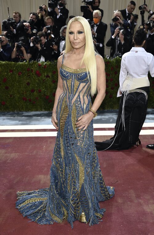 Donatella Versace en la MET Gala 2022