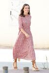 La Reina Letizia en un evento oficial con un vestido que había llevado antes la Princesa Leonor