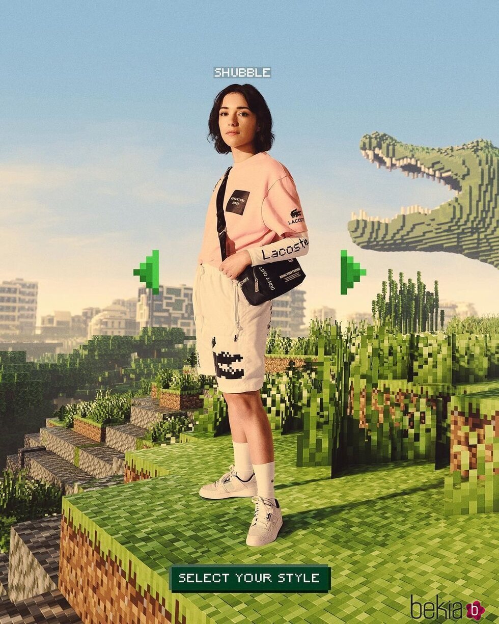 Colección de Minecraft x Lacoste