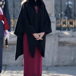 La Reina Letizia con un look de Felipe Varela en la Pascua Militar 2023