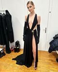 Chiara Ferragni con un vestido de Roberto Cavalli primavera/verano 2023