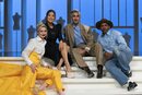 Gigi Hadid, Ashley Park, Tan France y Jason Bolden en 'Next in fashion'
