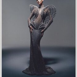 Look 'ALIEN SUPERSTAR' de Beyoncé x Balmain
