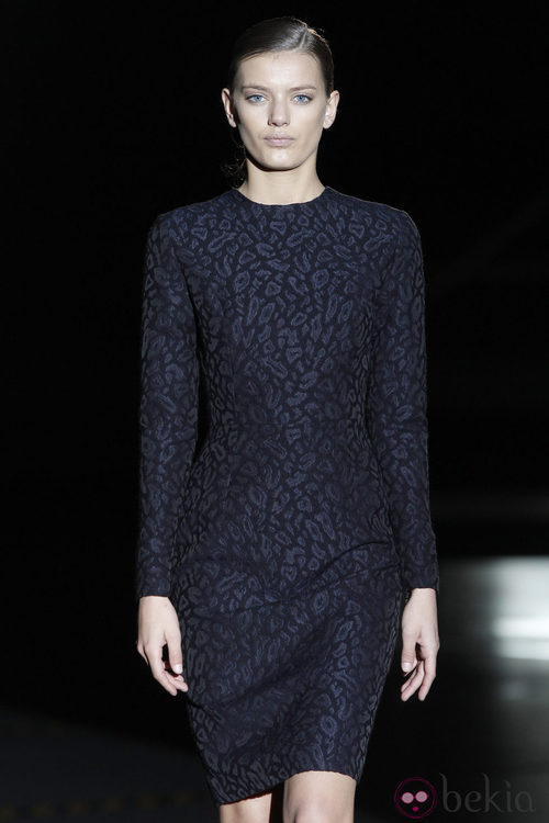 Vestido de manga larga de Davidelfin en la Madrid Fashion Week