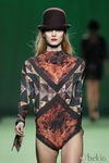 Body con estampado geométrico de Martin Lamothe en la Fashion Week Madrid