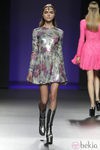 Vestido de charol de María Escoté en Fashion Week Madrid