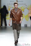 Chaqueta de piel de caballero de la colección otoño/invierno 2012/2013 de Jesús Lorenzo