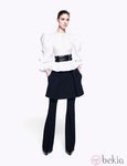 Camisa blanca de la colección pre-fall 2012 de Alexander McQueen