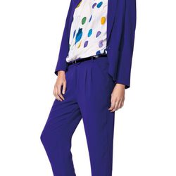 Traje azul de la nueva colección primavera/verano de Benetton