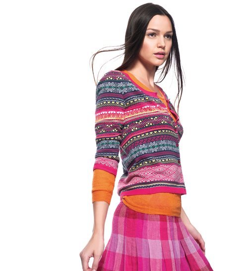 Chaqueta de punto de la nueva colección primavera/verano de Benetton
