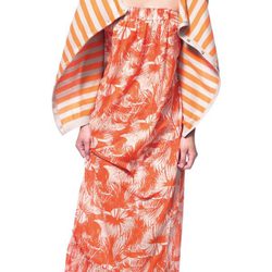 Vestido estampado de la nueva colección primavera/verano de Benetton