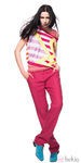 Pantalones fucsia de la nueva colección primavera/verano de benetton