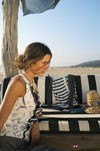 Malena Costa con estampados marinos para la nueva colección de Indiwoman