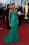 La actriz Viola Davis con un nuevo look los Oscar de 2012
