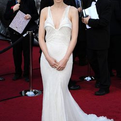 Rooney Mara escogió un modelo de Givenchy para los Oscar de 2012
