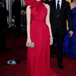 Emma Stone eligió un diseño de Giambattista Valli para la ceremonia de los Oscar