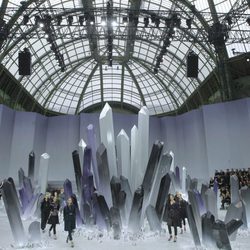 Escenario del Grand Palais para el desfile otoño/invierno 2012/2013 de Chanel