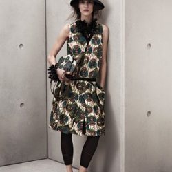 Vestido con estampados verdes de Marni para H&M