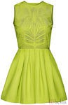 Minivestido amarillo cítrico de la nueva colección H&M Conscious
