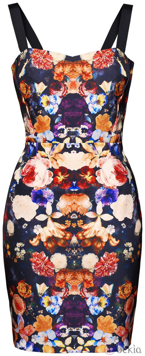 Minivestido con estampado floral H&M Conscious